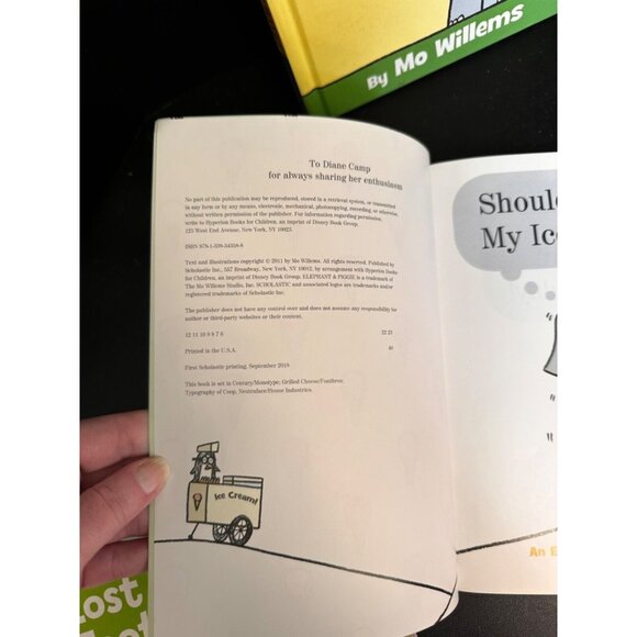 Lot of 3 Mo Willems Elephant and Piggie Books 1st Editiion Hardcover and Softcov - Picture 3 of 11